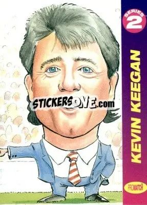 Sticker Kevin Keegan - 1997 Series 2 n. 302 - Promatch