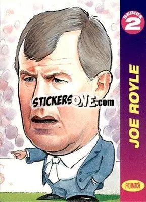 Sticker Joe Royle - 1997 Series 2 - Promatch