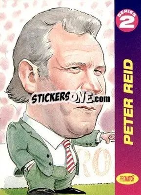 Sticker Peter Reid - 1997 Series 2 - Promatch