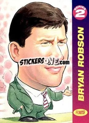 Sticker Bryan Robson - 1997 Series 2 - Promatch