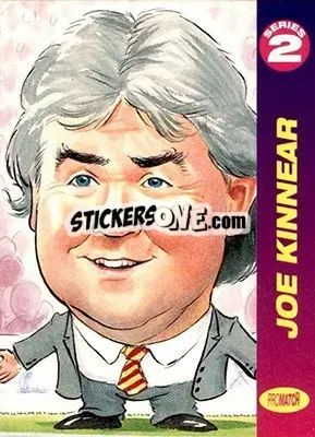 Sticker Joe Kinnear - 1997 Series 2 - Promatch