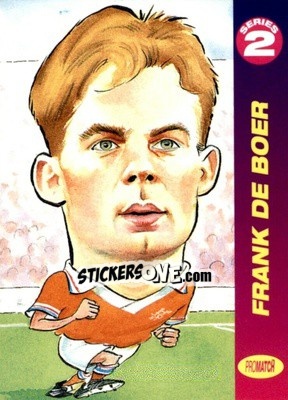 Sticker Frank De Boer