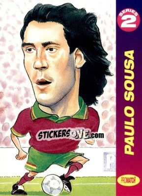 Sticker Paulo Sousa - 1997 Series 2 - Promatch