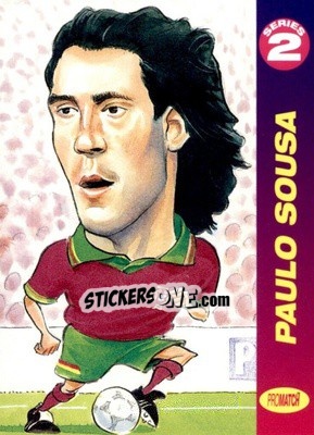 Sticker Paulo Sousa - 1997 Series 2 n. EUR30 - Promatch