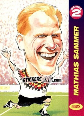 Sticker Matthias Sammer - 1997 Series 2 n. EUR32 - Promatch