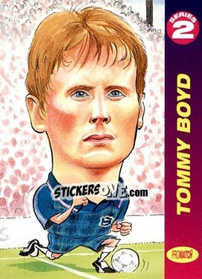 Sticker Tommy Boyd - 1997 Series 2 - Promatch