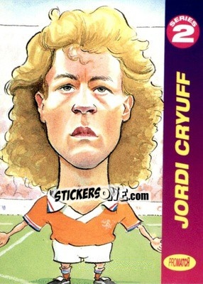 Sticker Jordi Cruyff - 1997 Series 2 - Promatch