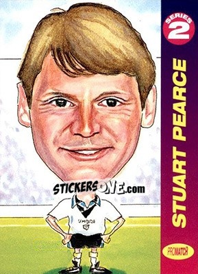 Sticker Stuart Pearce - 1997 Series 2 n. EUR42 - Promatch