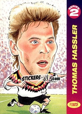 Sticker Thomas Hassler - 1997 Series 2 n. EUR47 - Promatch