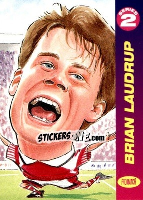Sticker Brian Laudrup - 1997 Series 2 n. EUR50 - Promatch
