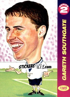 Sticker Gareth Southgate - 1997 Series 2 n. EUR52 - Promatch