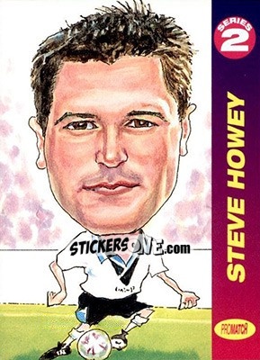Sticker Steve Howey - 1997 Series 2 n. EUR58 - Promatch