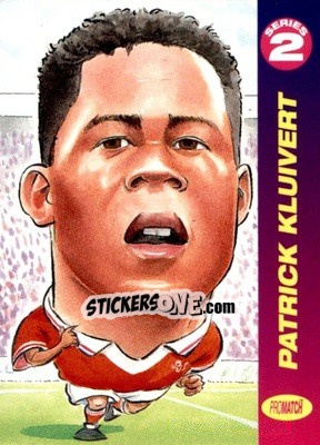 Sticker Patrick Kluivert - 1997 Series 2 - Promatch