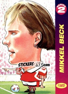 Sticker Mikkel Beck - 1997 Series 2 n. EUR62 - Promatch