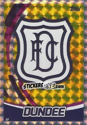 Sticker Club Badge - SPFL 2017-2018. Match Attax n. 37 - Topps