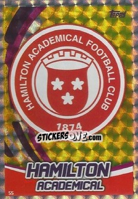 Sticker Club Badge - SPFL 2017-2018. Match Attax n. 55 - Topps
