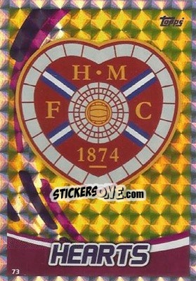 Sticker Club Badge - SPFL 2017-2018. Match Attax n. 73 - Topps