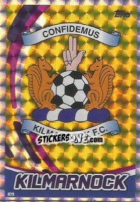 Sticker Club Badge - SPFL 2017-2018. Match Attax n. 109 - Topps
