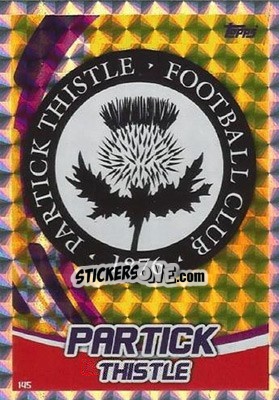 Sticker Club Badge - SPFL 2017-2018. Match Attax n. 145 - Topps