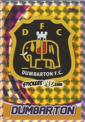 Sticker Club Badge - SPFL 2017-2018. Match Attax n. 226 - Topps