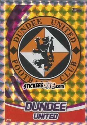 Sticker Club Badge - SPFL 2017-2018. Match Attax n. 235 - Topps