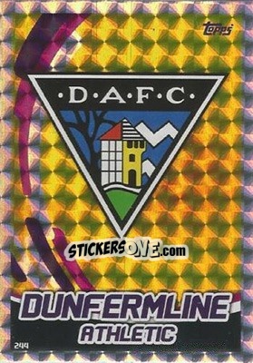 Sticker Club Badge - SPFL 2017-2018. Match Attax n. 244 - Topps