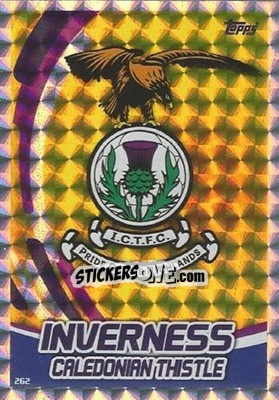 Sticker Club Badge - SPFL 2017-2018. Match Attax n. 262 - Topps