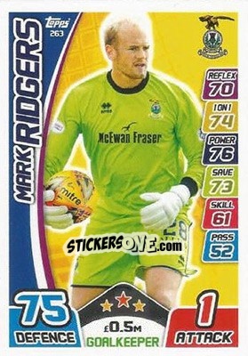 Figurina Mark Rodgers - SPFL 2017-2018. Match Attax - Topps