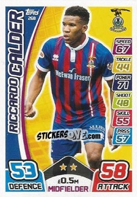 Figurina Riccardo Calder - SPFL 2017-2018. Match Attax - Topps