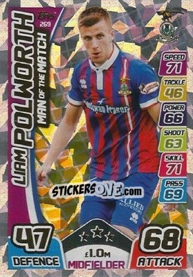 Sticker Liam MacDonald - SPFL 2017-2018. Match Attax - Topps