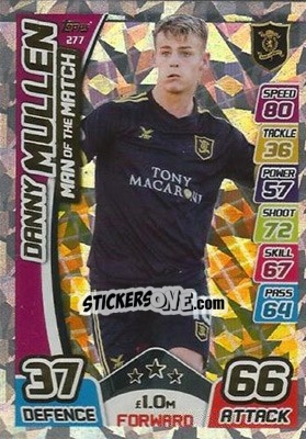 Figurina Danny Mullen - SPFL 2017-2018. Match Attax - Topps