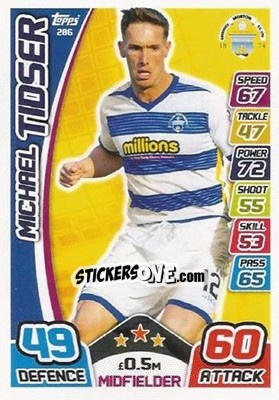 Figurina Michael Tidser - SPFL 2017-2018. Match Attax - Topps