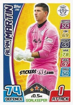 Figurina Alan Martin - SPFL 2017-2018. Match Attax - Topps