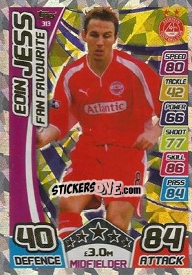 Sticker Eoin Jess - SPFL 2017-2018. Match Attax n. 313 - Topps