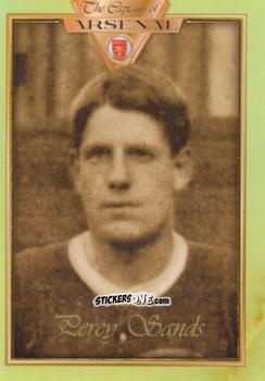 Sticker Percy Sands 1902 - The Captains Of Arsenal n. 8 - Futera