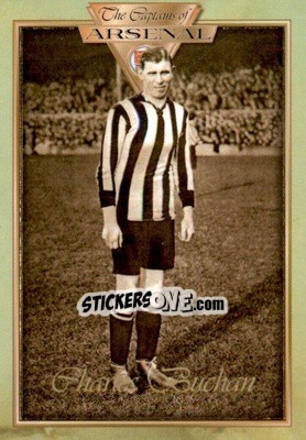 Sticker Charles Buchan 1909 - The Captains Of Arsenal - Futera