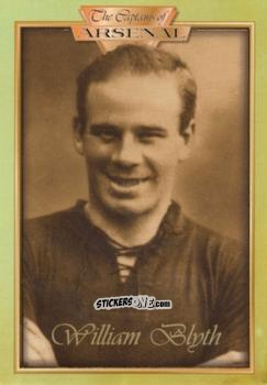 Sticker William Blyth 1914 - The Captains Of Arsenal n. 11 - Futera