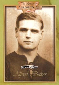 Figurina Alfred Baker 1919 - The Captains Of Arsenal n. 12 - Futera
