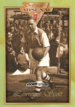 Cromo Lawrence Scott 1937 - The Captains Of Arsenal n. 19 - Futera