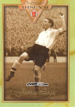 Figurina James Logie 1939 - The Captains Of Arsenal n. 20 - Futera