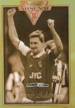 Cromo Tony Adams 1982 - The Captains Of Arsenal n. 41 - Futera