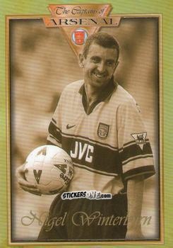 Figurina Nigel Winterburn 1987 - The Captains Of Arsenal n. 42 - Futera