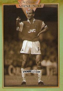 Figurina Steve Bould 1988 - The Captains Of Arsenal n. 43 - Futera