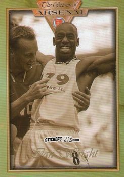 Sticker Ian Wright 1991 - The Captains Of Arsenal n. 45 - Futera