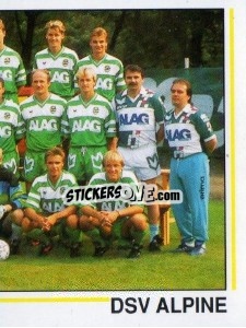 Sticker Mannschaft (puzzle 2) - Österreichische Fußball-Bundesliga 1990-1991 - Panini