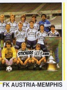 Sticker Mannschaft (puzzle 2) - Österreichische Fußball-Bundesliga 1990-1991 - Panini