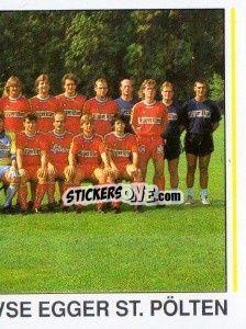 Sticker Mannschaft (puzzle 2) - Österreichische Fußball-Bundesliga 1990-1991 - Panini