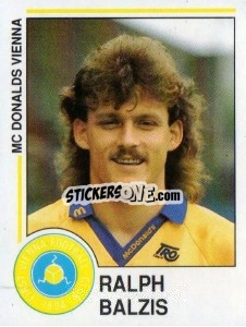 Cromo Ralph Balzis - Österreichische Fußball-Bundesliga 1990-1991 n. 108 - Panini