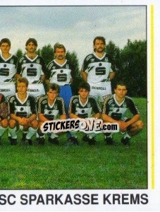 Sticker Mannschaft (puzzle 2) - Österreichische Fußball-Bundesliga 1990-1991 - Panini