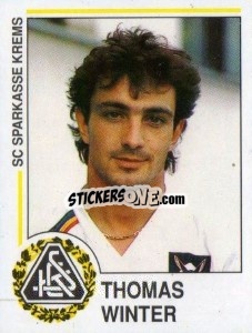 Sticker Thomas Winter - Österreichische Fußball-Bundesliga 1990-1991 - Panini